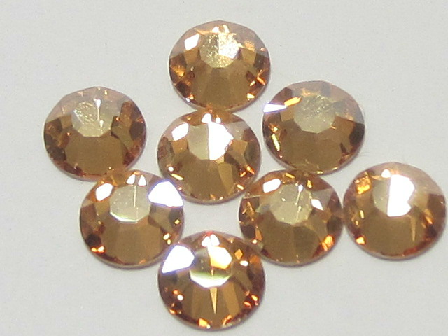 1 Gross 16ss CRYSTAL GOLDEN HONEY (VIVA) FLATBACK PRECIOSA Rhinestones